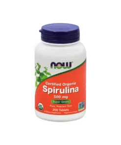 Now Foods Organic Spirulina, Super Green, 500Mg, 200 Tablets