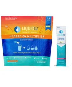 Liquid I.V. Hydration Multiplier Tropical Punch 0.56 Oz 30 Count