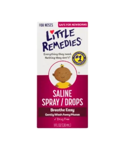 Little Remedies Noses Saline Spray Drops, 1 FL Oz