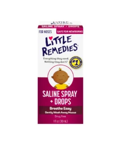 Little Remedies Saline Spray Drops 1 FL Oz
