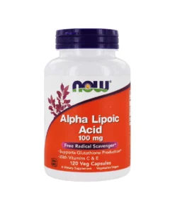 Now Foods Alpha Lipoic Acid - 100mg, 120 Veg Capsules