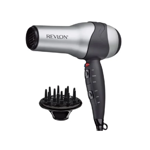 Revlon Turbo Hair Dryer with Diffuser 1875 Watts Grey