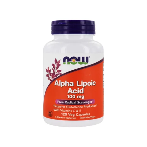 Now Foods Alpha Lipoic Acid - 100mg, 120 Veg Capsules