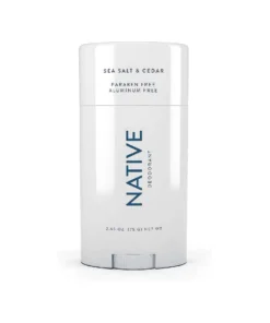 Native Sea Salt & Cedar Deodorant for Men - 2.65oz