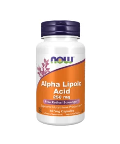 Now Foods Alpha Lipoic Acid 250 mg,60 Veg Capsules