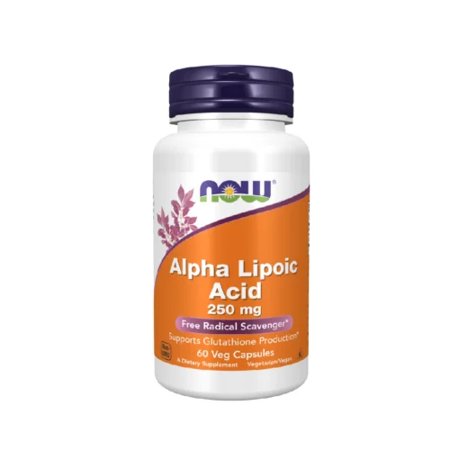 Now Foods Alpha Lipoic Acid 250 mg,60 Veg Capsules