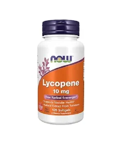 Now Foods Lycopene 10mg Free Redical Scavenger 120 Softgels