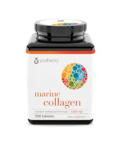 Youtheory Marine Collagen 2500 Mg 290 Tablets