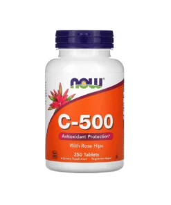 Now Foods Vitamin C-500 250 Tablets