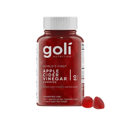 Goli Nutrition Apple Cider Vinegar Vegan Gummies - 60ct