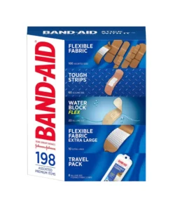 Band-Aid Adhesive Bandages Assorted 198 Count