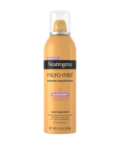 Neutrogena Micromist Airbrush Sunless Tanning Spray, Medium, 5.3 oz