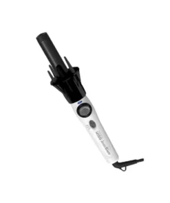 KISS Instawave Professional Ionic Ceramic Deluxe Automatic Hair Curler, Black & White