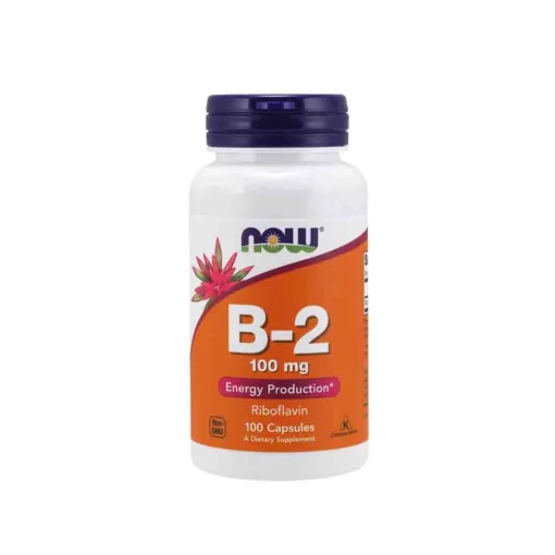 Now Foods B-2 100mg 100 Veg Capsules