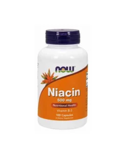 Now Foods - Niacin Vitamin B-3 500 mg. - 100 Capsules