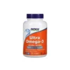 Now Foods Ultra Omega-3 Fish Oil Heart & Brain Health 180 Softgels