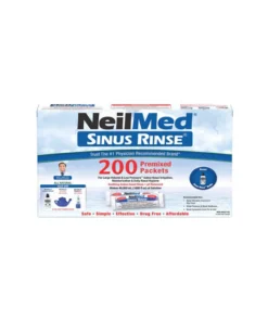 NeilMed Sinus Rinse Kit 200 Premixed Packet + 1 Rinse Bottle 240ml