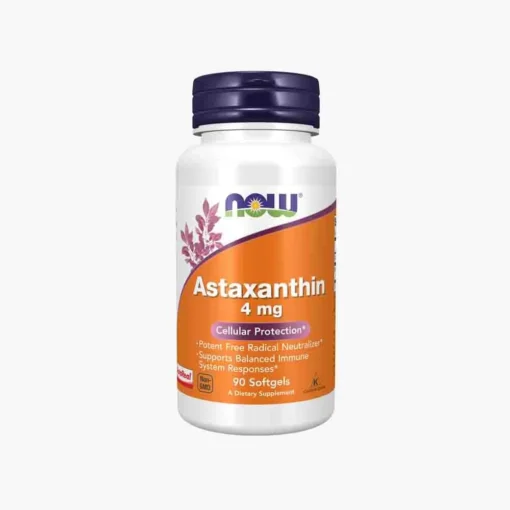 Now Foods Astaxanthin 4 mg Cellular Protection 90 Softgels