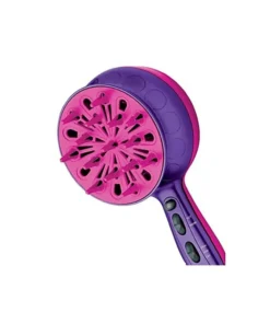 Bed Head 1875W Tourmaline Ionic Diffuser Hair Dryer Purple
