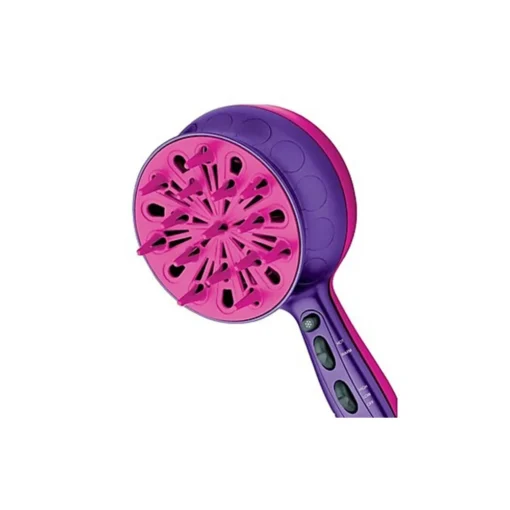 Bed Head 1875W Tourmaline Ionic Diffuser Hair Dryer Purple