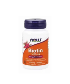 Now Foods Biotin - 1000 mcg, 100 Veg Capsules