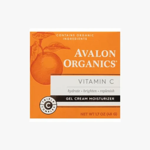 Avalon Organics Vitamin C Gel Cream Moisturizer 1.7 Oz