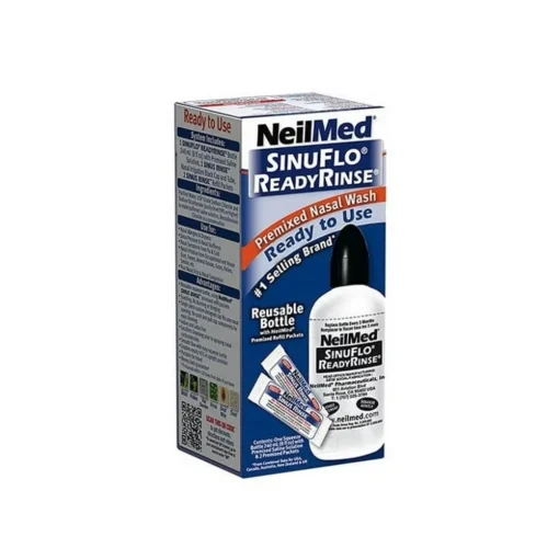 Neilmed Sinuflo Ready Rinse, Premixed Saline Nasal Rinse - 8 Oz