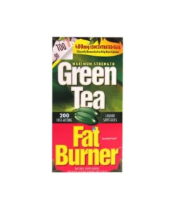 Applied Nutrition Green Tea Weight Loss Supplement, 200 Liquid Soft-Gels