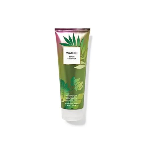 Bath and Body Works Waikiki Beach Coconut Ultra Shea Body Cream 8 oz