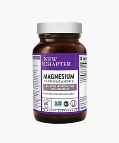 New Chapter Magnesium + Ashwagandha 60 Tablets