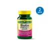 Spring Valley Biotin 10,000 Mcg Plus Keratin Tablets Dietary Supplement 60 Tablets