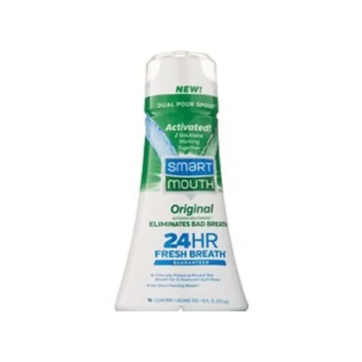 Smart Mouth 24-Hour Fresh Breath Mouthwash Clean Mint, 16 Oz