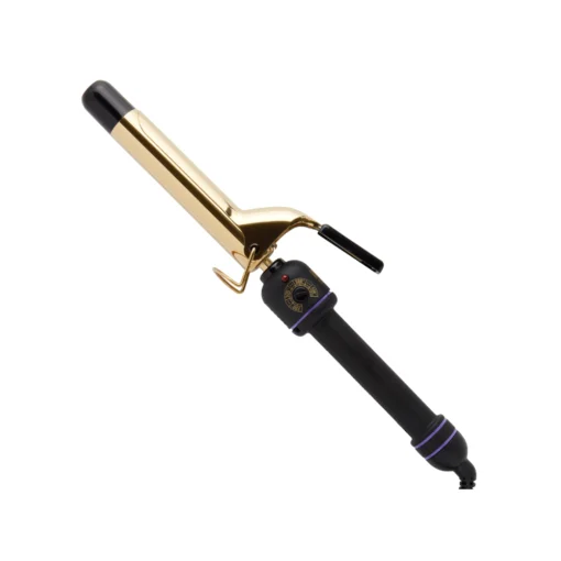 Hot Tools Pro Signature 1" Gold Curling Iron, Gold and Black