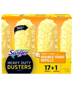 Swiffer Duster Heavy Duty Starter Kit Handle + Refills (17 Count)