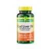 Spring Valley Cod Liver Oil Plus Vitamins A & D3 - Immune Health Support 100 Softgels