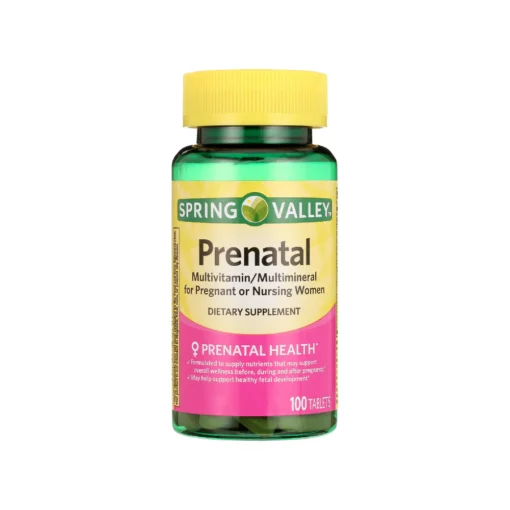 Spring Valley Prenatal Dietary Supplement 100 Tablets