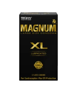 Trojan Magnum XL Large Size Lubricated 12 Condoms