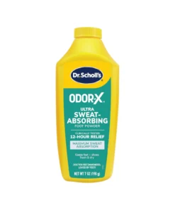 Dr. Scholl's Odor-x Sweat Absorbing Foot Powder 7 Oz