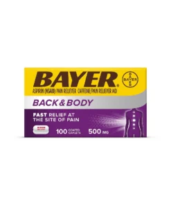 Bayer Back & Body Fast Relief 500mg 100 Coated Caplets