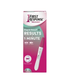 First Response Pregnancy Rapid Result In 1 Minute 2 Tests