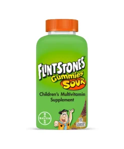 Flintstones Sour Gummies Children's Multivitamin Supplement 180 Gummies