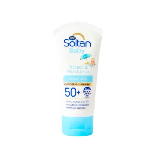 Boots Soltan Baby Protect & Moisturise Lotion SPF 50+ 50ml