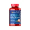 Puritan's Pride Omega-3 Fish Oil 1200mg 360mg Active Omega-3 100 Softgels