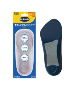 Dr. Scholl's Tri-Comfort Insoles - for Heel Arch Support and Ball of Foot Women 1 Pair