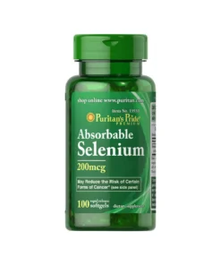 Puritan's Pride Absorbable Selenium 200mcg 100 Softgels