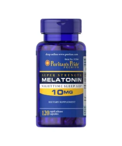 Puritan's Pride Super Strength Melatonin 10mg 120 Capsules