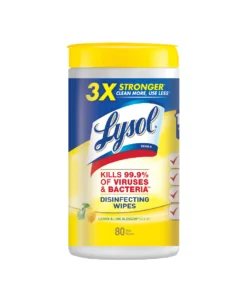 Lysol Disinfecting Wipes Lemon and Lime Blossom 80ct