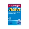 Aleve Arthritis Naproxen Sodium Pain Reliever 50 Count