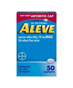 Aleve Arthritis Naproxen Sodium Pain Reliever 50 Count