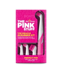 Star Drops The Pink Stuff The Miracle Scrubber Kit 4 Cleaning Brush Heads